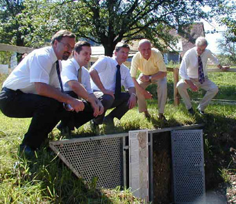 Erffnung des Bodenlehrpfads in Beuren